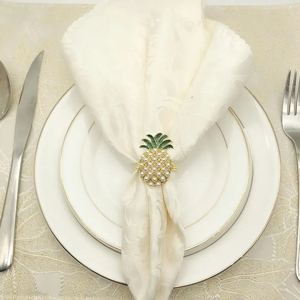 Стразы золотого и серебряного цвета широкая пряжка для салфеток украшение стола