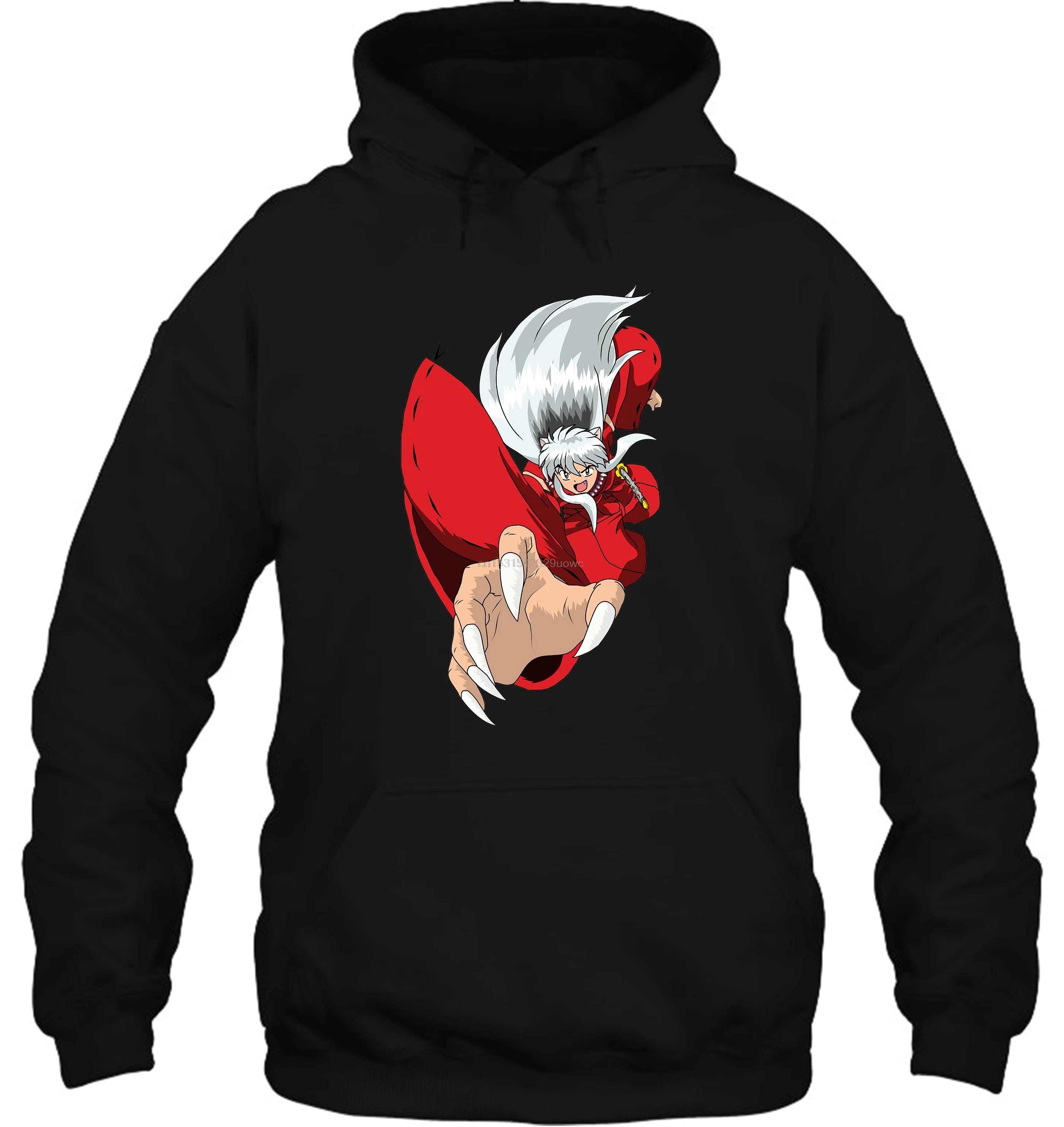 Мужская толстовка inuyasha аниме женская уличная одежда|Мужские толстовки и