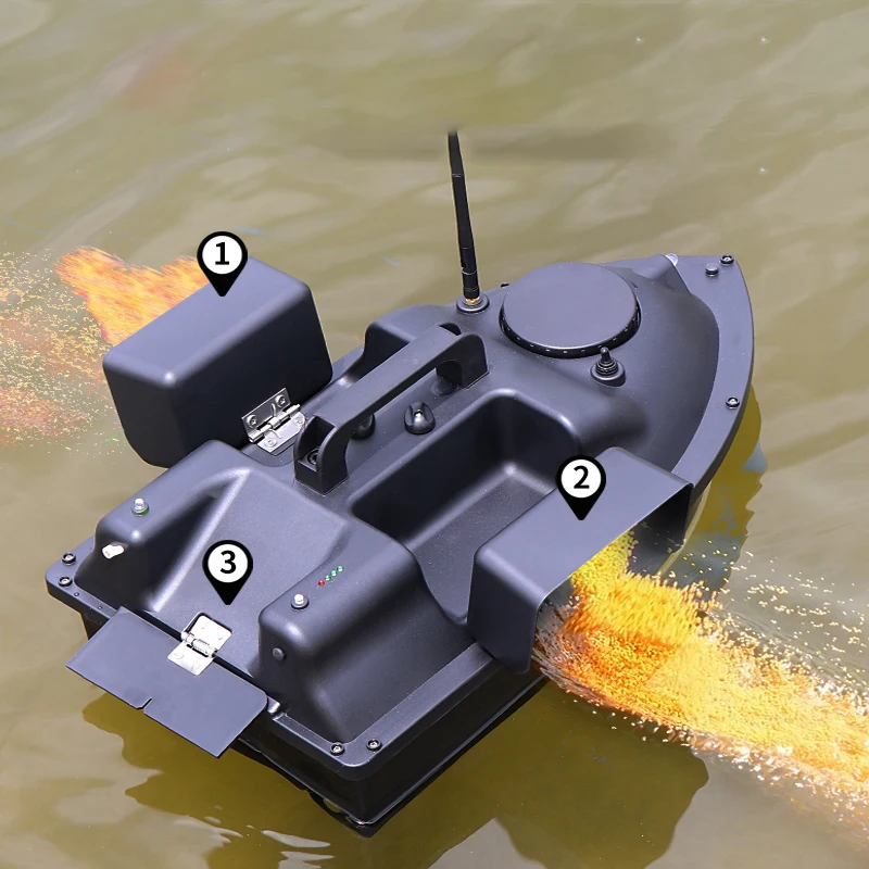 GPS Smart RC рыболовная лодка круиз позиционирование 500 м независимое управление 3