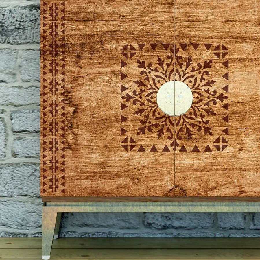 Шаблон Mandala 2 шаблон для рисования 30x30 см стены плитка мебель легкого и