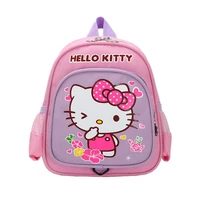 hello kitty childrens schoolbags men and women baby small backpacks cute cartoon anti walking rope lightening backpack