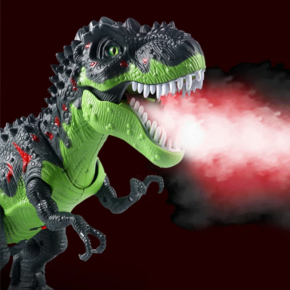 Электронный динозавр модель игрушка спрей укладка EggsTyrannosaurus Rex животных игрушки