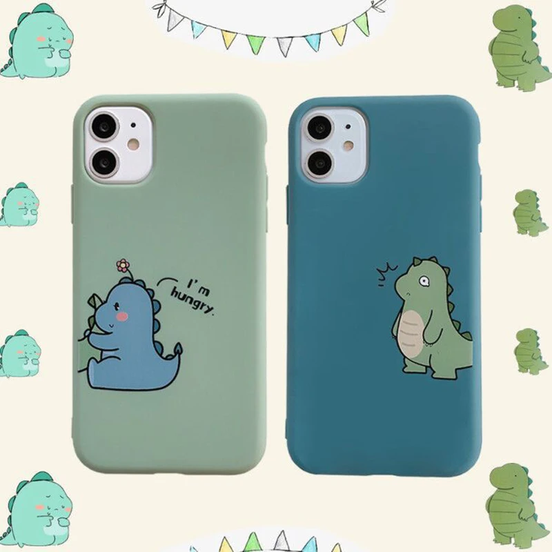 Милый мультяшный супертонкий мягкий чехол для iPhone 11 Pro Max X Xs XR 7 8 Plus SE 2020