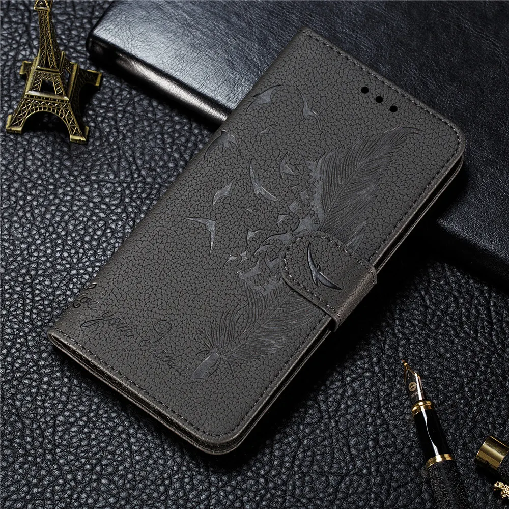 Роскошный чехол-книжка с текстурой для телефона huawei P30 Lite Honor 8A 8S 20 9X Pro P Smart Z Plus Y7 Y9 Prime P20 Lite