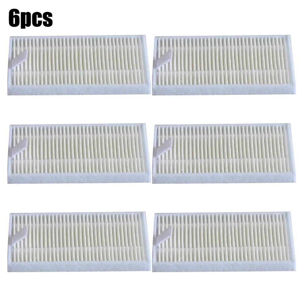 

6 Pcs Filter For Cecotec Conga 1890 Robot Vacuum Cleaner Spare Parts Accessories Two-in-one Design Home Appliance