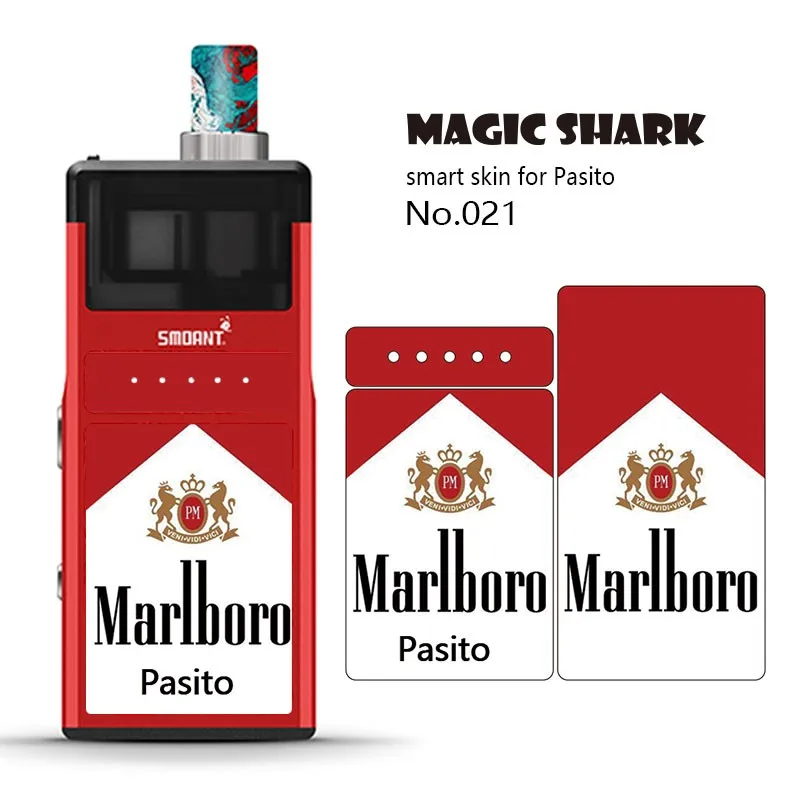 Maigc Shark 2.5D матовый стерео Череп Зомби бабочка Плетеный Цветок Наклейка чехол