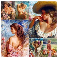 5d diy diamond painting sexy beauty flowers corss stitch kit full drill embroidery mosaic art picture of rhinestones decor gift