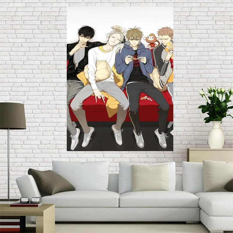 

Горячая Распродажа на заказ Old Xian 19 дней Холст Картина постер домашний декор тканевый настенный художественный постер для гостиной