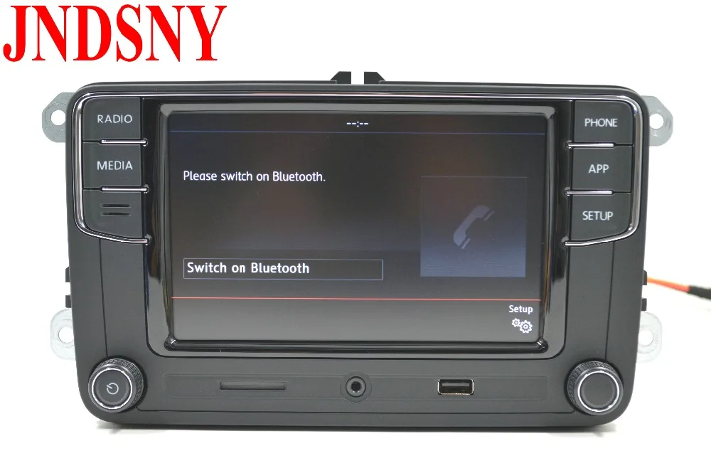 JNDSNY RCD330G CarPlay RCD330 Plus CarPlay Автомагнитола для VW Tiguan Golf 5 6 Jetta MK5 MK6 Passat Polo Touran 6RD 035 187B