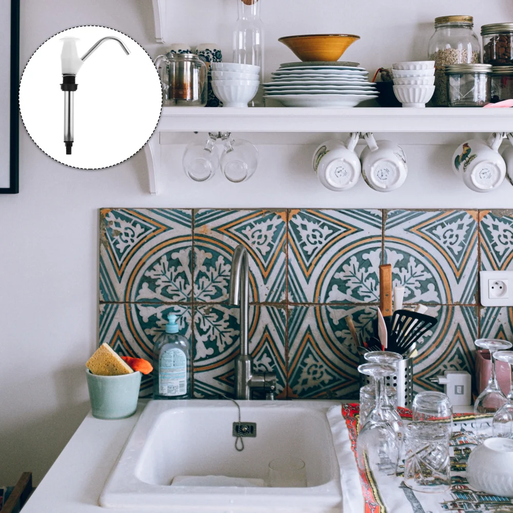 

Caravan Sink Water Hand Pump Double Action Camping Trailer Pumping Tool