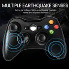 Для Xbox 360 беспроводная зеркальная 2,4G с ПК-приемником для Windows 7810 беспроводной джойстик с двойной вибрацией контроллер