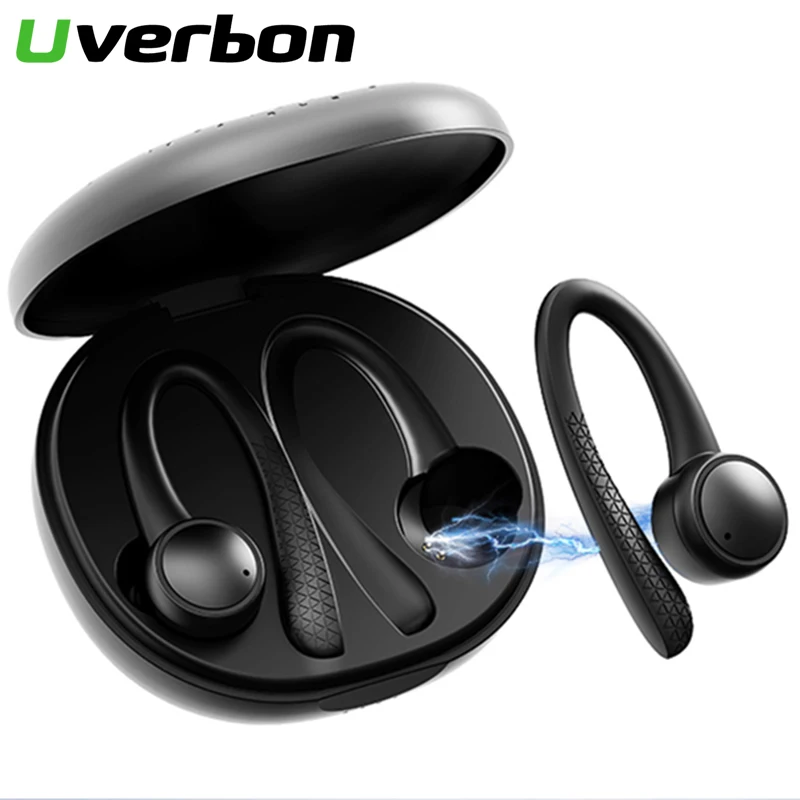 TWS стереонаушники T7 Pro с поддержкой Bluetooth 5 0 и зарядным футляром|Наушники
