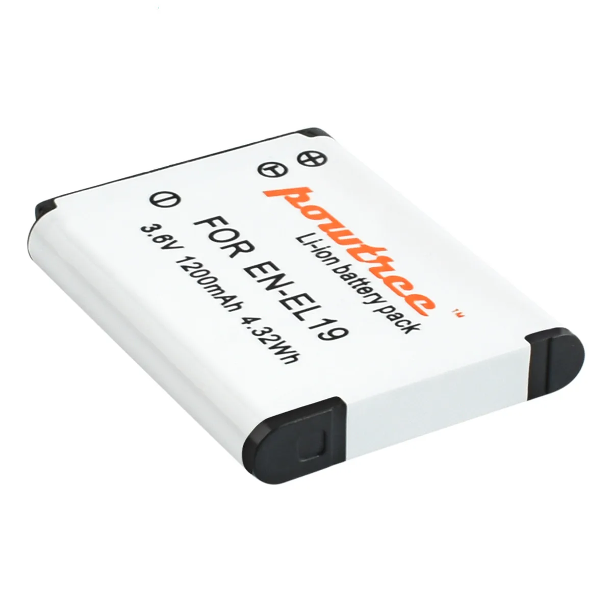 Powthee1200 mAh ENEL19 EN EL19 Аккумулятор для Nikon Coolpix S32 S33 S100 S2500 S2750 S3100 S3200 S3300 S3400 S3500 S4100 S4150