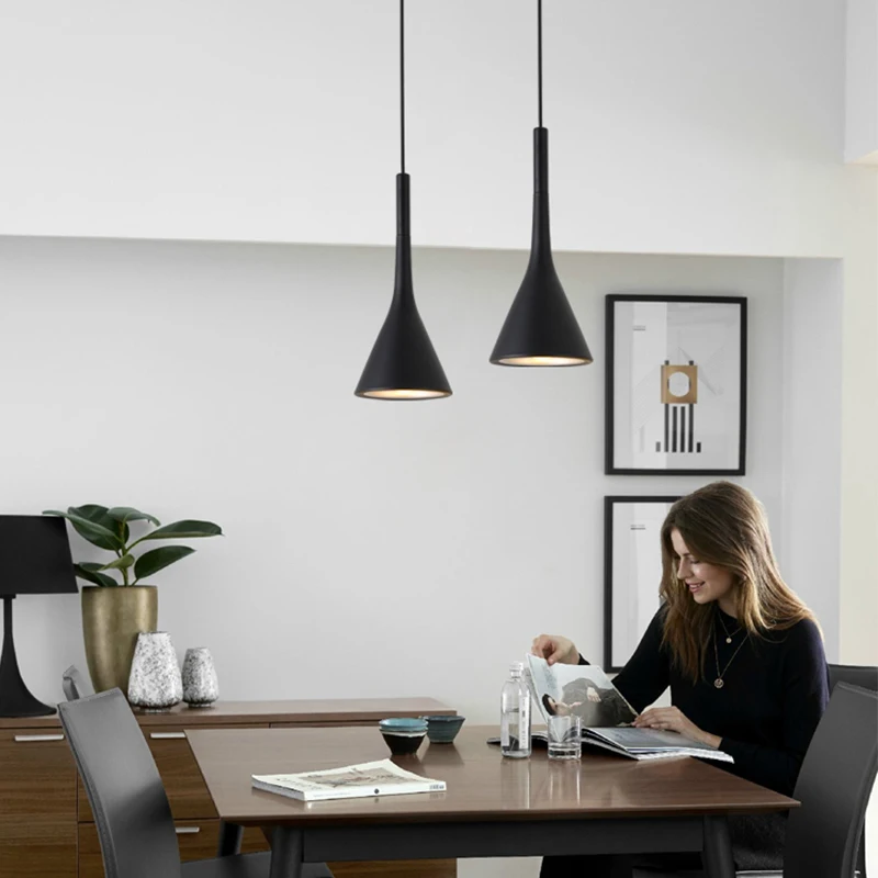 Подвесная люстра для столовой кухонный потолочный прикроватный светильник