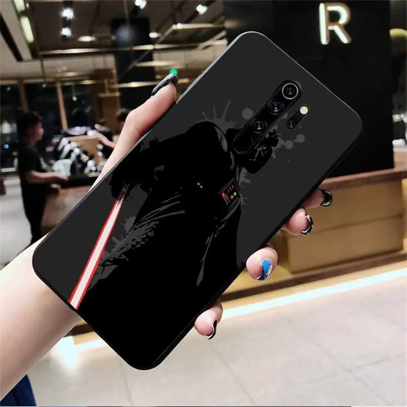 Hot sale Kinds Darth Vader Star Wars Cover Black Soft Shell Phone Case for Redmi Note 8 8A 8T 7 6 6A 5 5A 4 4X 4A Go Pro | Мобильные