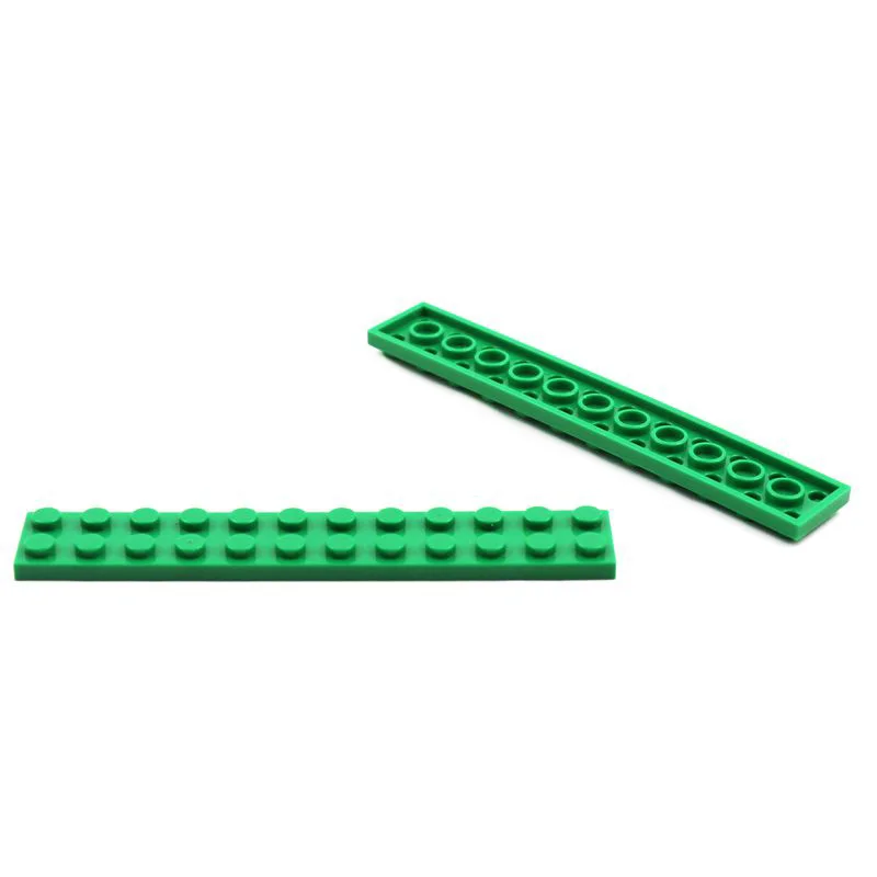 20 деталей строительных блоков тонкая кирпичная пластина 2х12 сделай сам