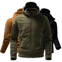 2022 new mens pure color windproof jacket fashion hooded casual jacket outdoor mountaineering wear
