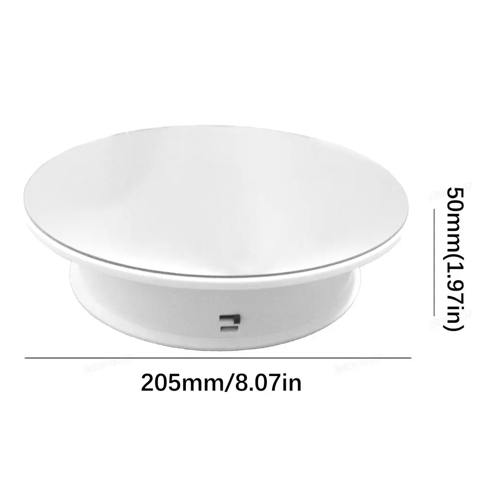

205 Motorized Rotating Display Stand Jewelry Turntable Mirror Turntable Rechargeable For Model Hobby Collectible Product
