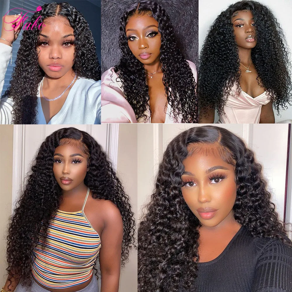 Fabc Hair перуанские вьющиеся волосы заколки для волос человеческие наращивания 10
