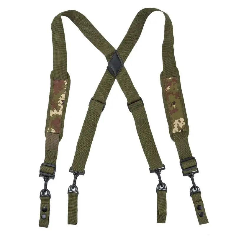 

Work Tool Work Belt suspender bag Hot-Selling Tooling Sling Multifunctional Hanging Camouflage X-type combat readiness sling