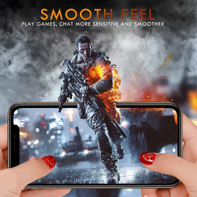 Защитное стекло 9D для iphone X XS S|Защитные стёкла и плёнки телефонов| |