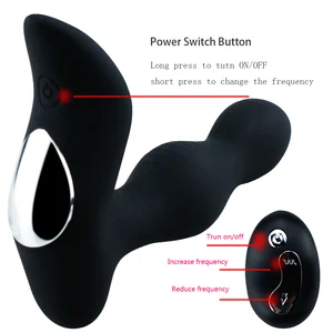 Remote Control Anal Plug Male Prostate Massage Vibrator  Prostate Stimulator Butt Plug Adult Sex Toys for Men Gay