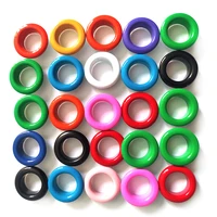 100pcs 3456810mm multicolor metal eyelets rivets button holes painted eyelets buckle mixed