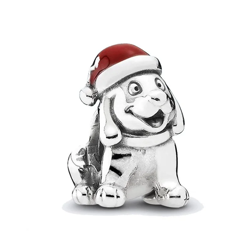 CodeMonkey Настоящее 925 Strerling серебряная подвеска с Санта-Клаусом подходит для оригинального браслета CodeMonkey Бусины DIY Ювелирные изделия для женщин