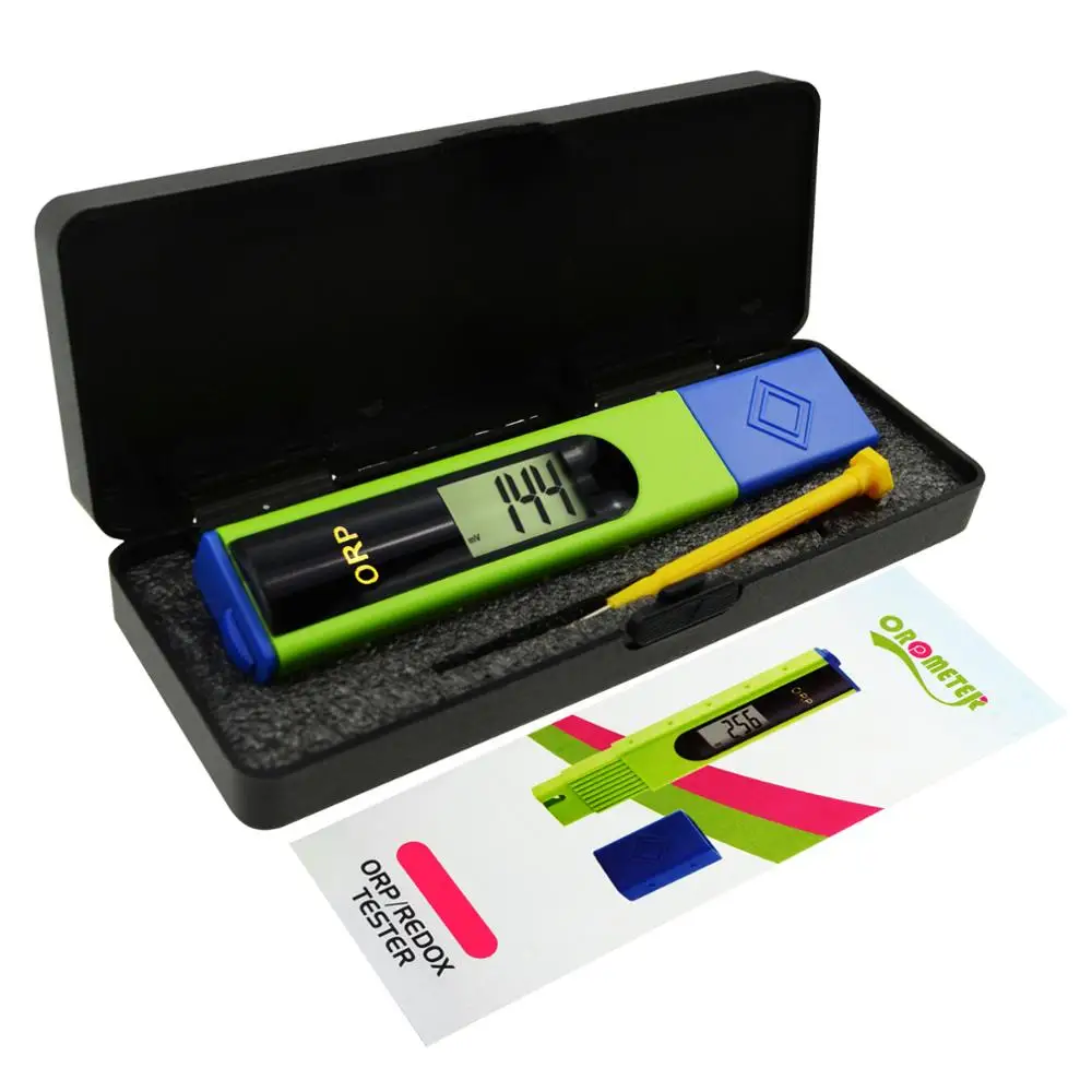 

ORP-228 ORP Redox Meter Tester -1999~1999mV, 1-point Calibration, Oxidation Reduction Potential, Swimming Pools, Aquaculture