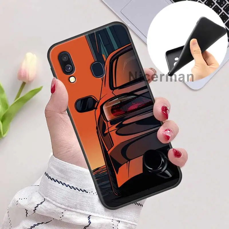 

Case For Samsung Galaxy A51 A71 A21S A31 A41 M31 A11 M30s M51 A12 A91 A01 M31s M21 M11 Soft Phone Cover Anime Initial D Car