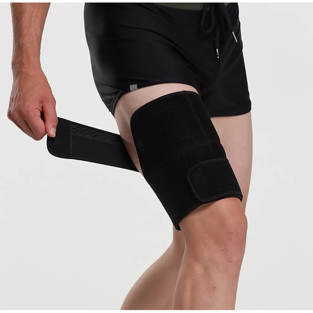 Thigh Compressed Sleeves Hamstring Support Upper Leg For Running Sports Warmers Protector #g3 |