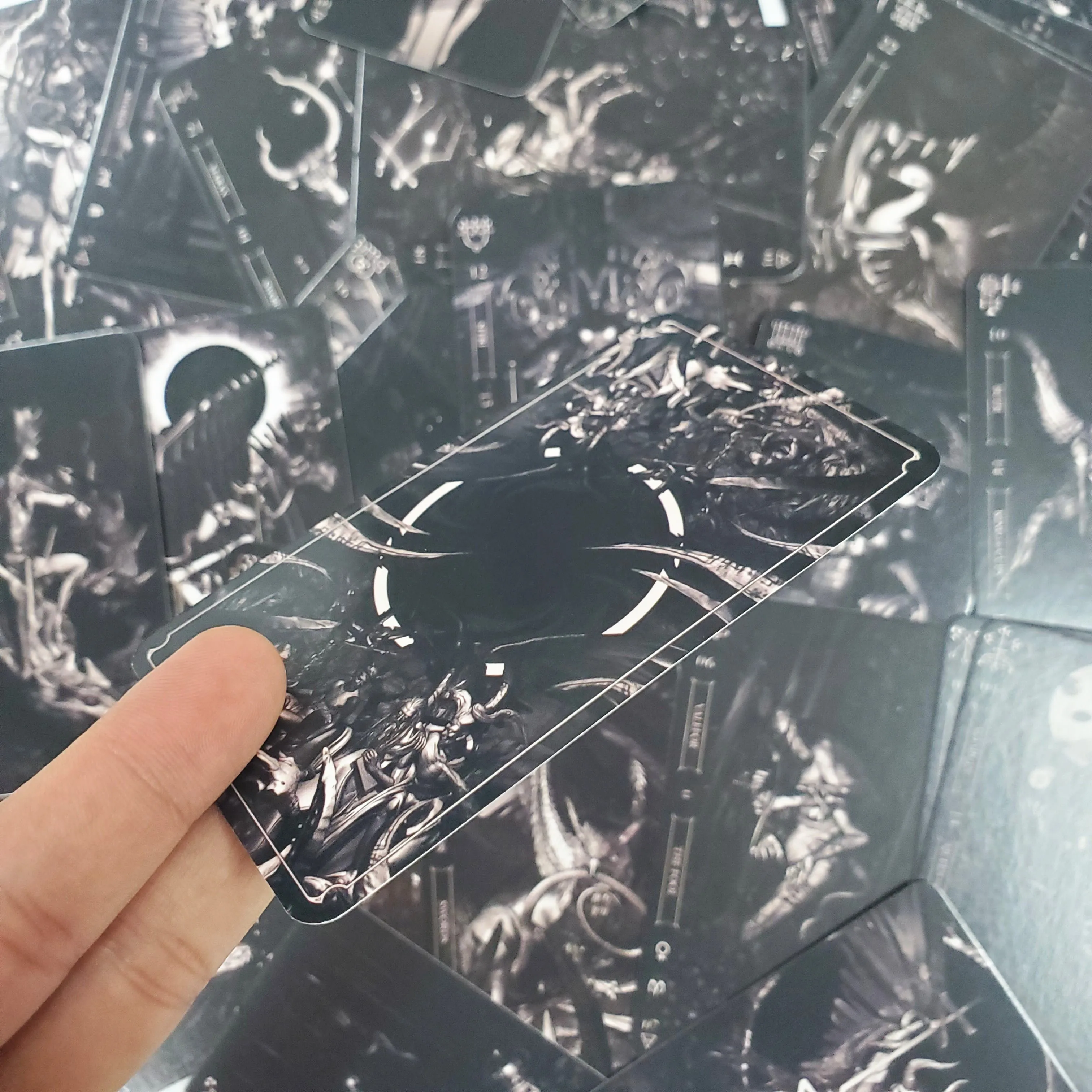 New Goetia Tarot in Darkness Tarot Party Tarot Deck Supplies English Board Game Party Playing Cards 78pcs Tarot Cards