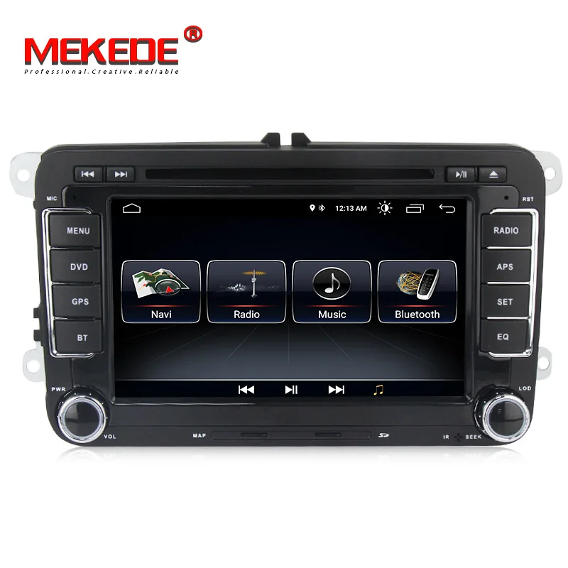 Автомобильный dvd MEKEDE android 9,0 для vw passat b5 b6 golf 4 5 tiguan polo skoda octavia rapid автомобильный Радио мультимедийный плеер