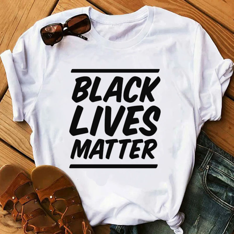 

Tops African American Rights Parade T-shirt Kpop Tshirt Black Lives Matter Vintage T Shirt Women Summer Clothes 2021 Tumblr