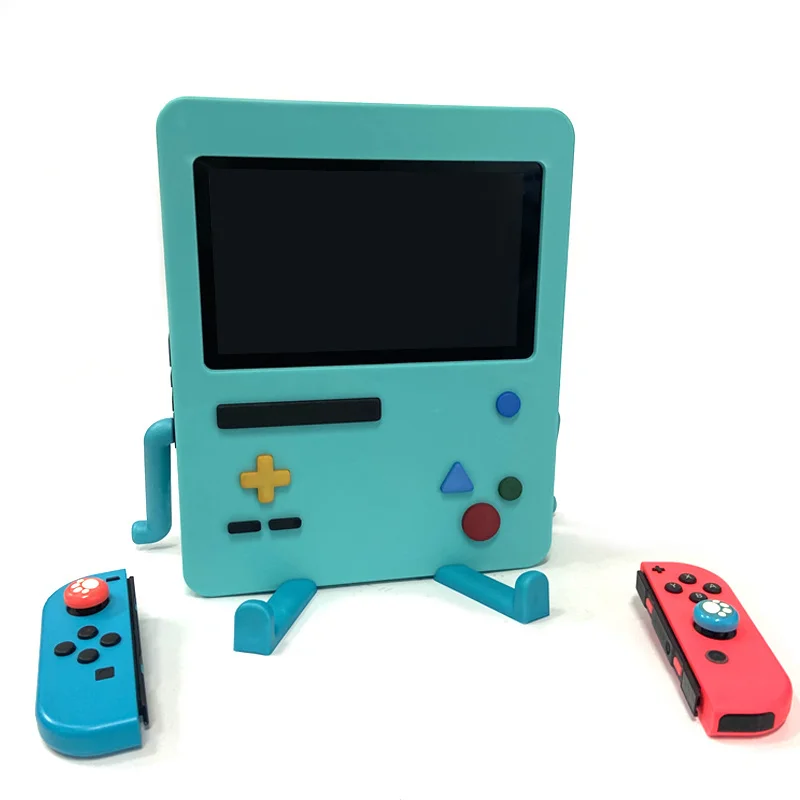 Adventures Times-soporte de almacenamiento para juegos, bastidores, cargador port&aacute;til para Robot, Base para interruptores, soporte para accesorios de Nintendo Base-3
