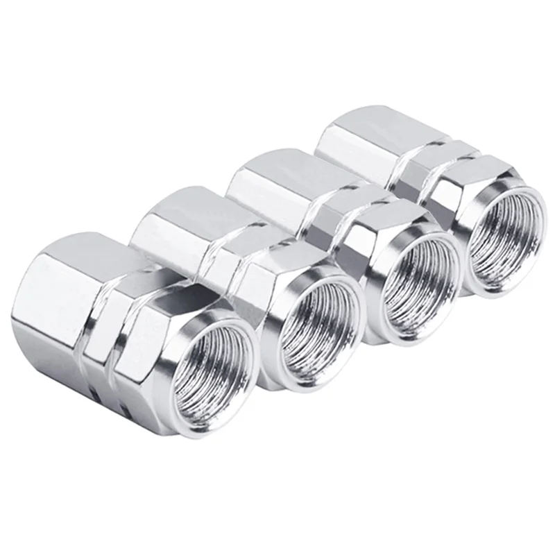 Колпачки для шток клапана шины автомобиля 4 шт. алюминиевые колпачки на клапан с