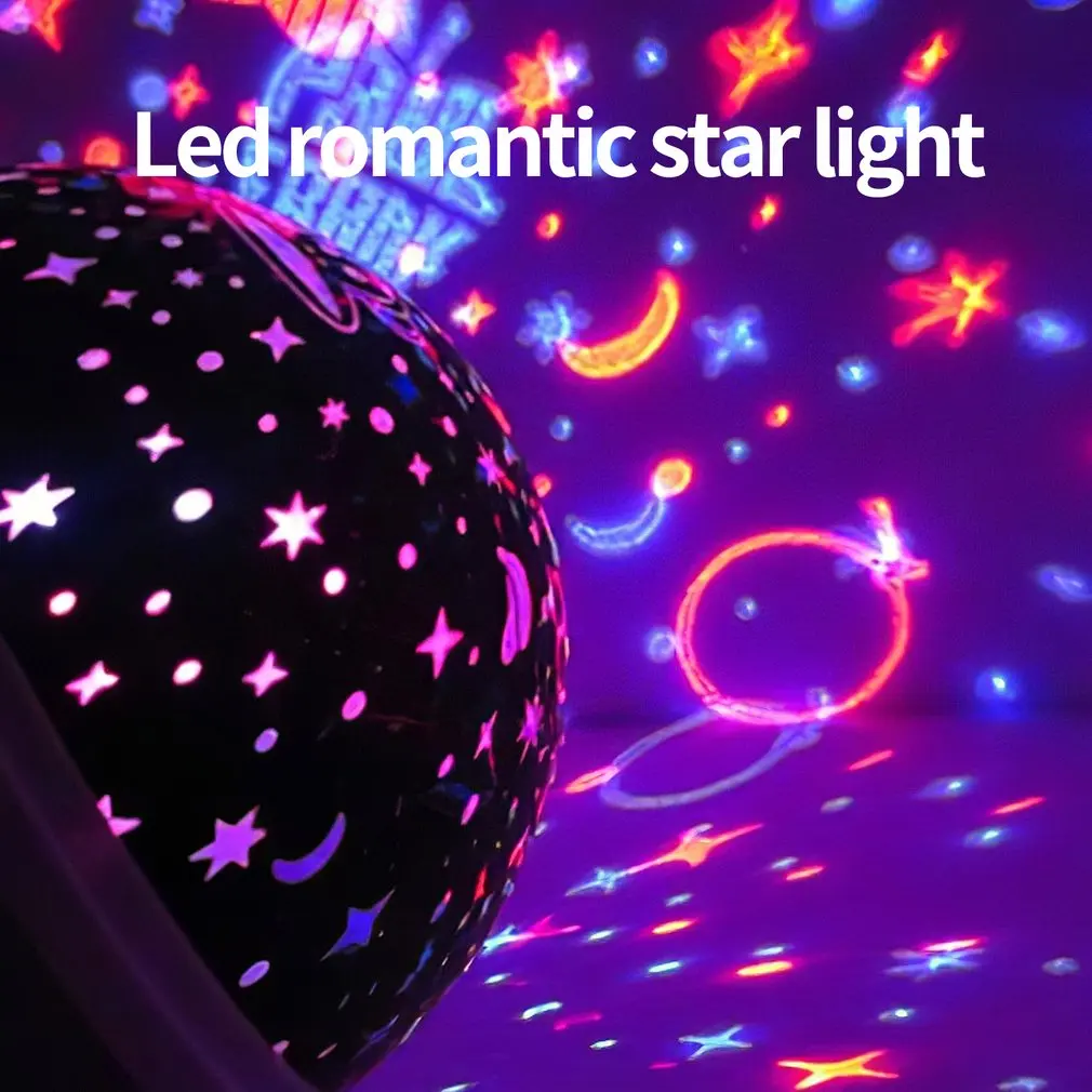 

LED Sleeping Projector Led Star Sky Projector Usb Colorful Waves Room Projection Night Light Room Decoration
