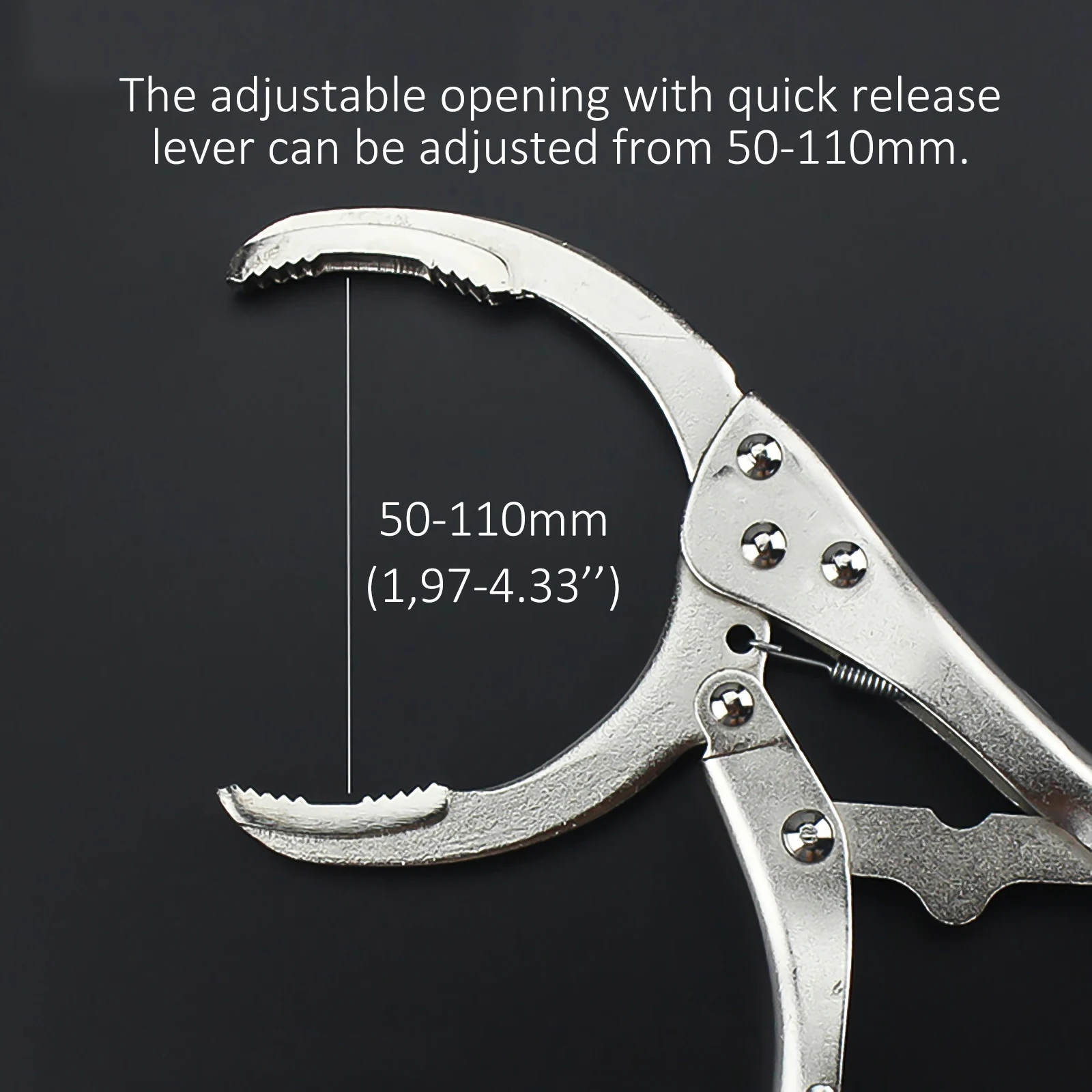 

2021 New Oil Filter Wrench Adjustable Opening Clamp Oil Filter Removal Tool Multifunctional Wrench Pliers Oil Filter Remover