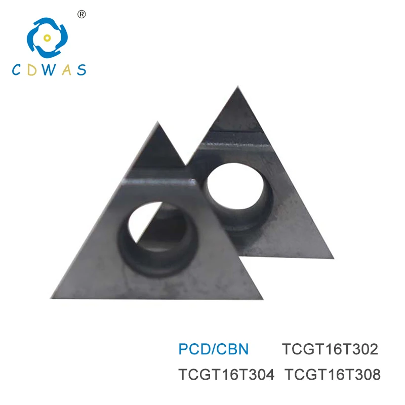 TCGT16T302 TCGT16T304 TCGT 16T308 PCD алмазные пластины CBN инструмент для внутренней обточки