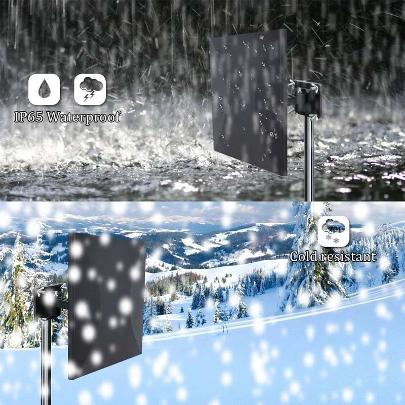 

Outdoor TV Antenna TDT HDTV Digital TV Antenna Indoor DVBT2 Antenna Amplifier Signal Booster HD DVB T2 VHF/UHF EU Plug