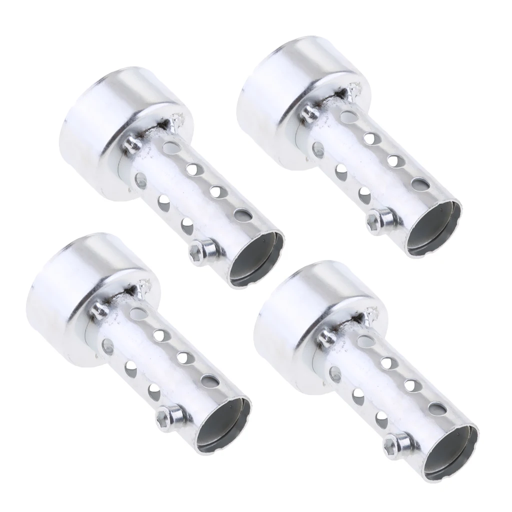 4 шт. 80 мм длинная выхлопная перегородка подходит для выхлопных труб 44-46
