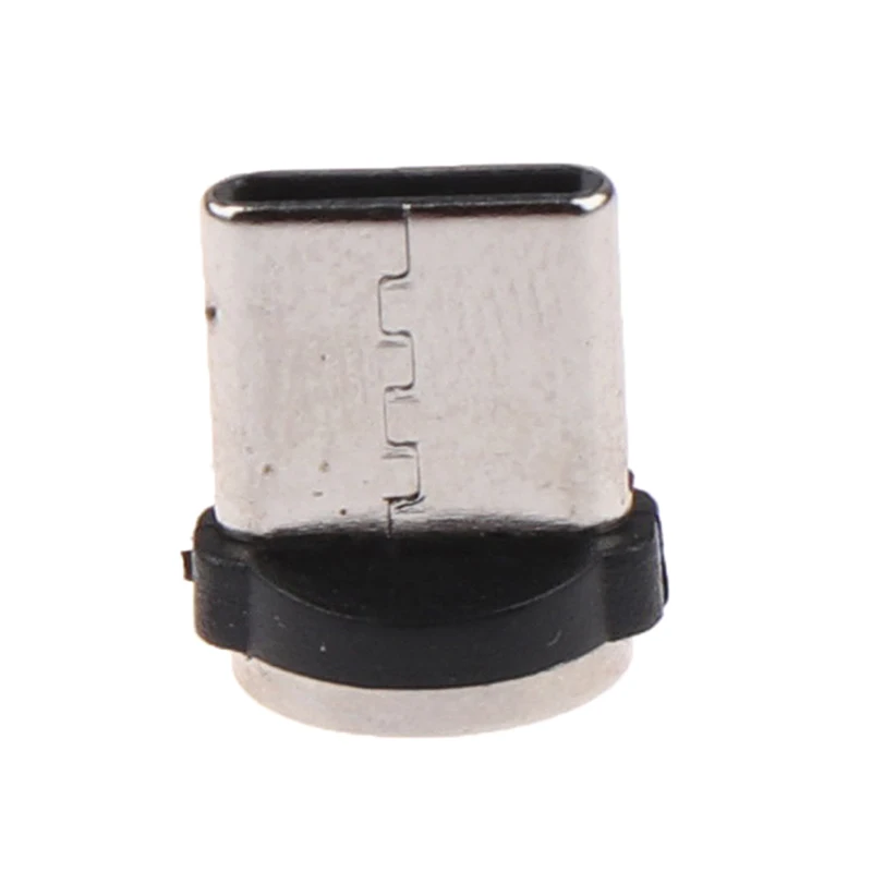 5 Pcs Mobile Phone Charger Magnetic Cable Adapter Data Cable Head Charging Type-C/ Android magnetic Type C Head Metal