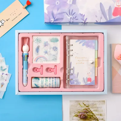 

32Pcs/set Washi Tape Set Stickers Kawaii Scrapbooking Pen Journal Loose Leaf Notebook School Cute Stationery Kids Gift Sets