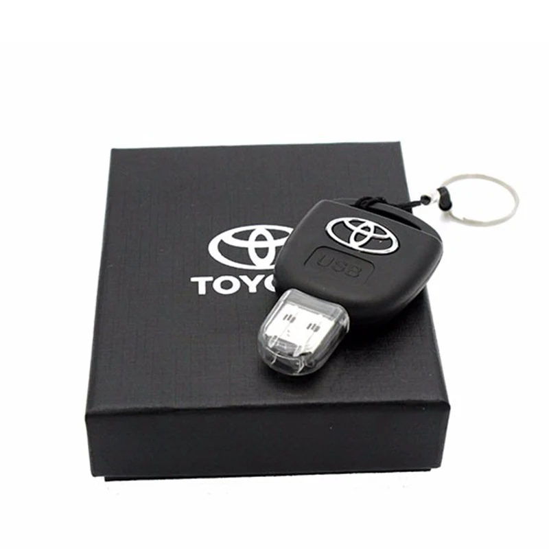 JASTER Автомобильный ключ Toyota флеш-накопитель USB 3,0 16 ГБ 32 ГБ 64 ГБ персональный флеш-накопитель USB карта памяти оригинальная подарочная коробка устройство для хранения