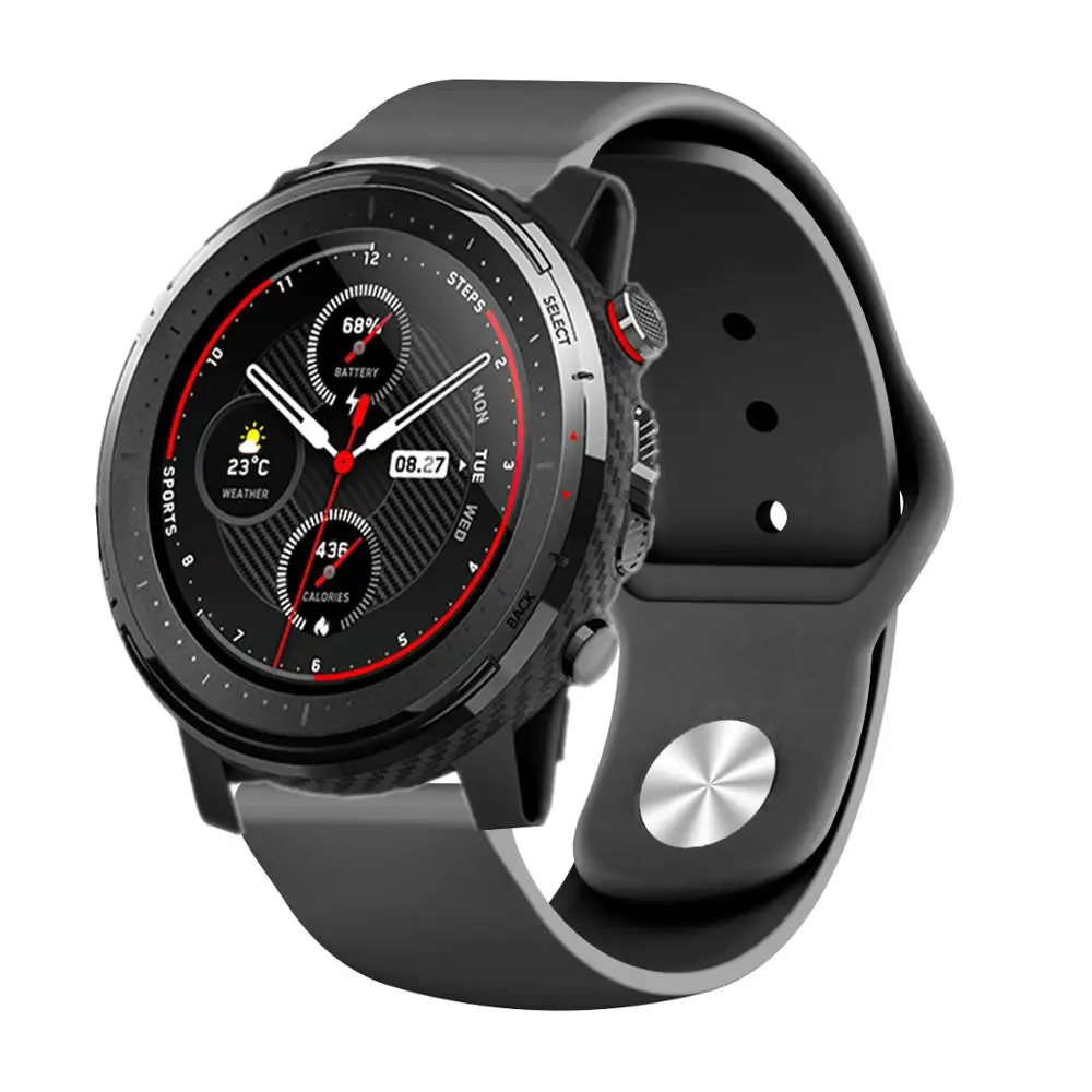 Браслет для Huami Amazfit Stratos 3& Stratos 2& Stratos Смарт-часы для Xiaomi Amazfit GTR GTS BIP Браслет спортивный ремешок