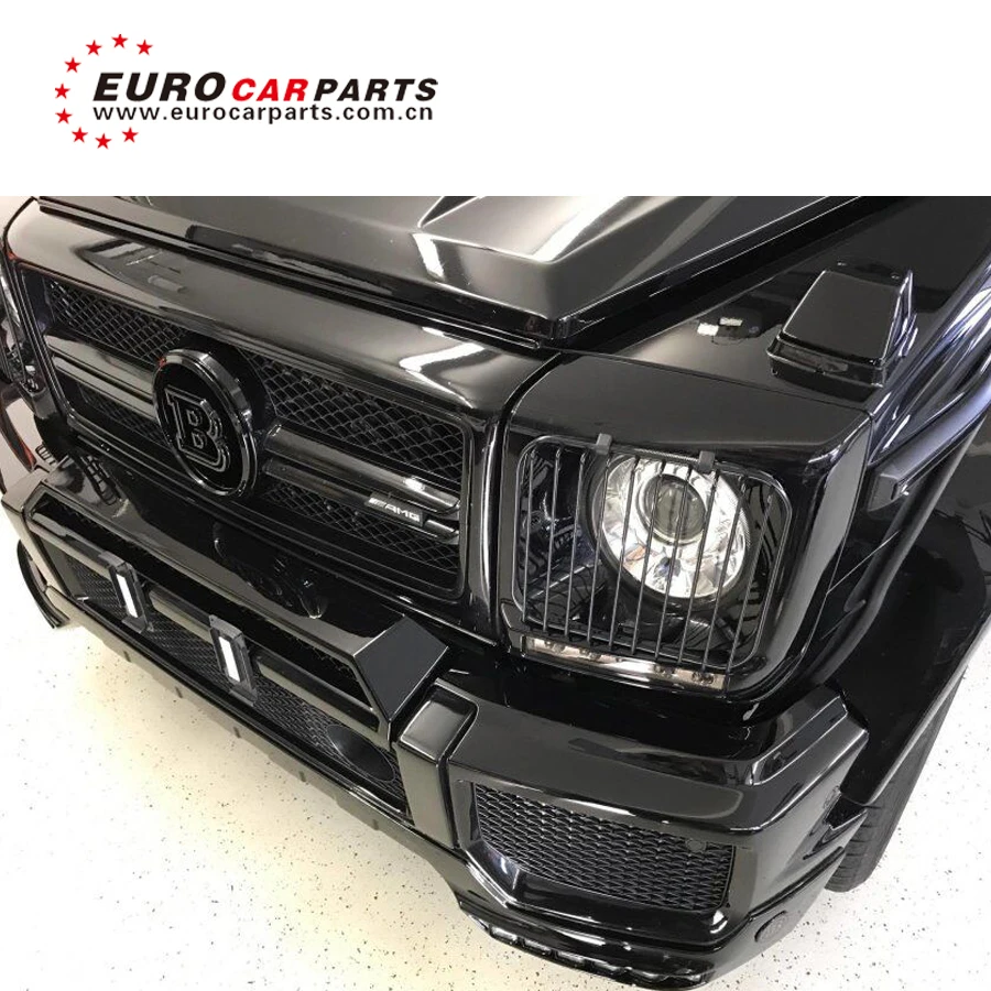 Высококачественная передняя губа G класса w463 G63 G65 с подсветкой для classs g65