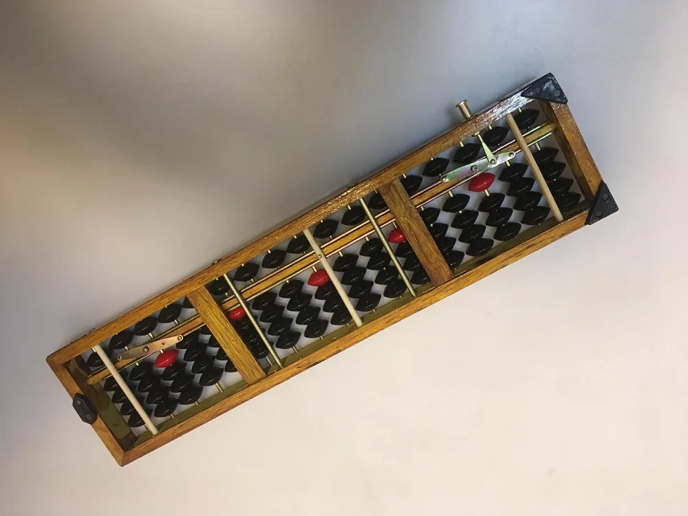 17 колонки деревянные счеты профессиональный китайский соробан инструмент в