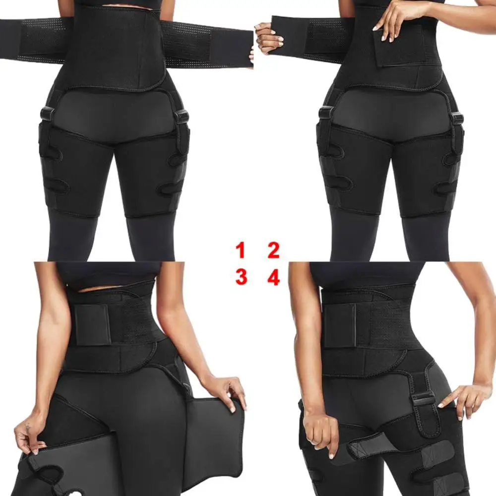 Тренажер для талии Для женщин 3 в 1 подтягивающее ягодицы и бедер триммер Высокая