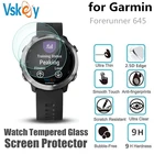 VSKEY 10 шт. защитный экран для смарт-часов Garmin Forerunner 645 Music защитная пленка из закаленного стекла