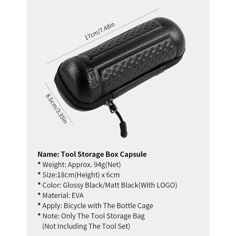

Pump Bicycle Repair Tool Tire Repair Kits Storage Bottle Aluminum Alloy